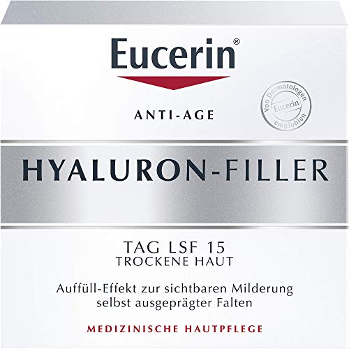 Eucerin Hyaluron-Filler Day Care crema para la piel seca, 50 ml