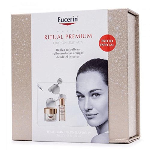 EUCERIN Hyaluron-Filler +Elasticity Crema +Aceite Cofre