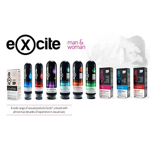 EXCITE Gel lubricante íntimo sabor a fresa a base de agua. 100ml.