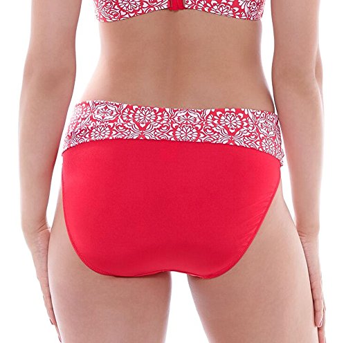 Fantasie baño – Slip de baño talla mi-haute Fantasie San Francisco Hot Coral coral XS