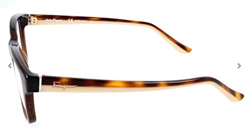 Ferragamo SF2721 Monturas de gafas, Marrón (Braun), 53.0 para Mujer