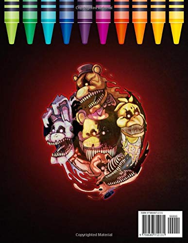 Five Nights At Freddy’s Coloring Book: 50+ Coloring Pages. JUMBO coloring book for Five Nights At Freddy’s fans