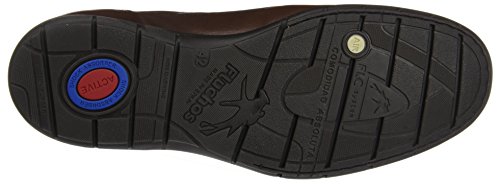 Fluchos- retail ES Spain 8499, Zapatos sin Cordones Hombre, Marrón (Castaño), 41 EU