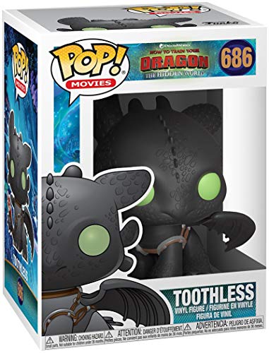 Funko 36355 POP! Figura: Cómo entrenar a tu dragón 3: sin dientes, Multi