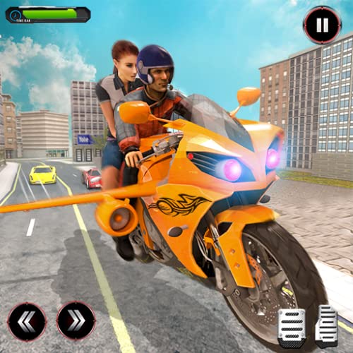 Futurista Flying Bike Taxi Racing Simulator