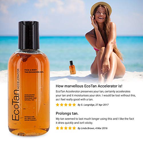 Gel Eco Accelarator Tan Autobronceador rostro y cuerpo 200 ml