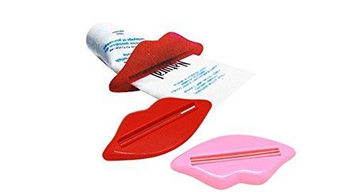 Generic 2Pcs Bathroom Lip Toothpaste Facial Foam mildy wash Squeezer Tube Dispenser Hot by Generic