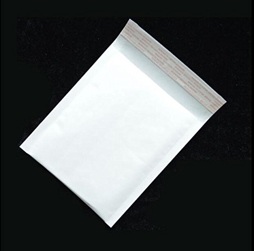 Generic 40 x 30 cm: Alice, 30pcs/lot blanco bolsa de papel, papel kraft bolsas para embalaje, Express bolsa papel sobres burbuja correo bolsas