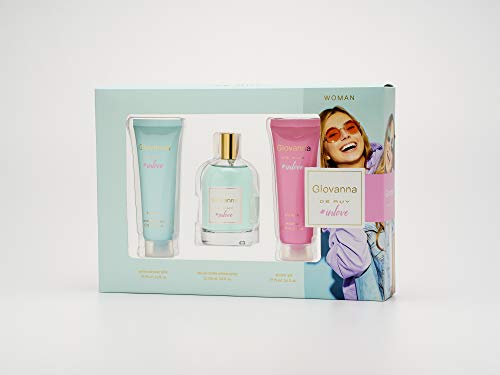 Giovanna De Ruy #Inlove Woman EdT 100ml/ Gel Baño 75ml/ Body Lotion 75ml