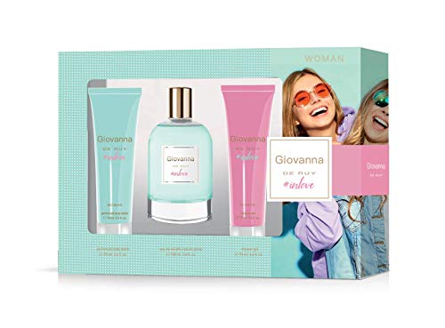 Giovanna De Ruy #Inlove Woman EdT 100ml/ Gel Baño 75ml/ Body Lotion 75ml