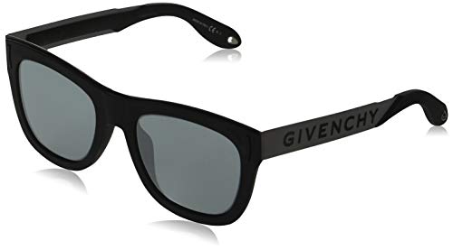 Givenchy GV 7016/N/S T4 BSC Gafas de sol, Negro (Black Silver/Grey), 52 Unisex Adulto
