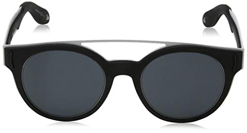 Givenchy GV 7017/N/S IR 80S Gafas de sol, Negro (Black White/Grey), 50 Unisex Adulto