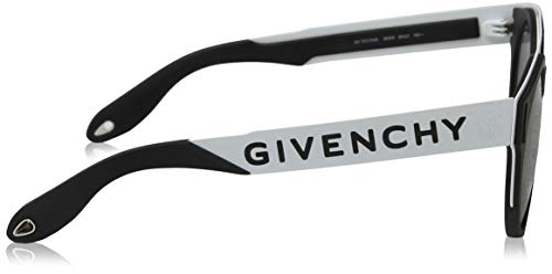 Givenchy GV 7017/N/S IR 80S Gafas de sol, Negro (Black White/Grey), 50 Unisex Adulto