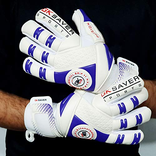 GK Saver Passion PS01 NEG Guantes de Portero, SÍ Fingersave NO Personalización, 6