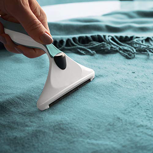 Gleener Ultimate Fuzz Remover - Máquina de afeitar y pelusas para eliminar la ropa (turquesa)