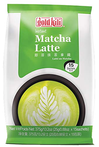 Gold Kili Instant Matcha Latte drink - 10 x 25g bolsitas