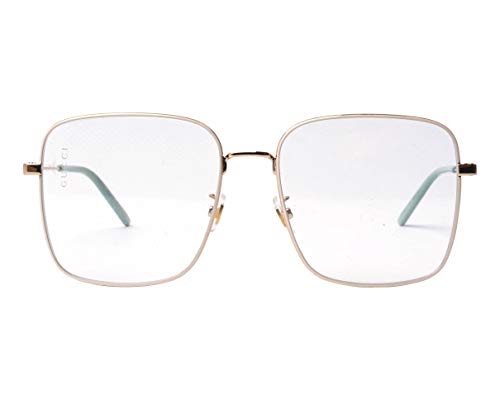 Gucci GG0445O-004-56 Brillengestell, Amarillo, 56.0 Unisex Adulto