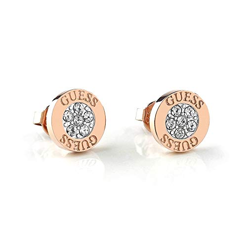 Guess pendientes para mujer Acero inoxidable con Circonita