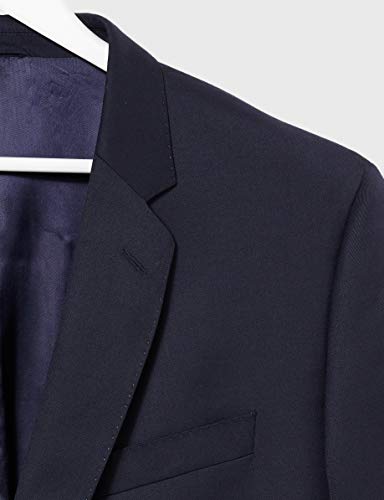 Hackett London GB Blazer SB Chaqueta de Traje, Azul (Navy 595), 44 (Talla del Fabricante: 42) para Hombre