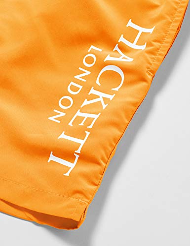 Hackett London Logo Volley B Bañador, Naranja (135orange 135), 104 (Talla del Fabricante: K05) para Niños