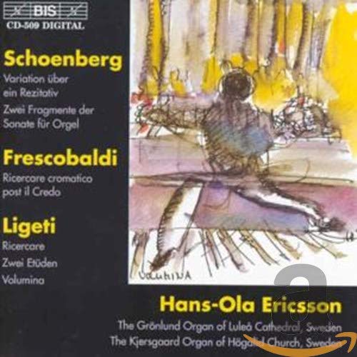 Hans-Ola Ericsson;Variations Sur Un Recitatif Op 40;Sonate Pour Orgue Extrait