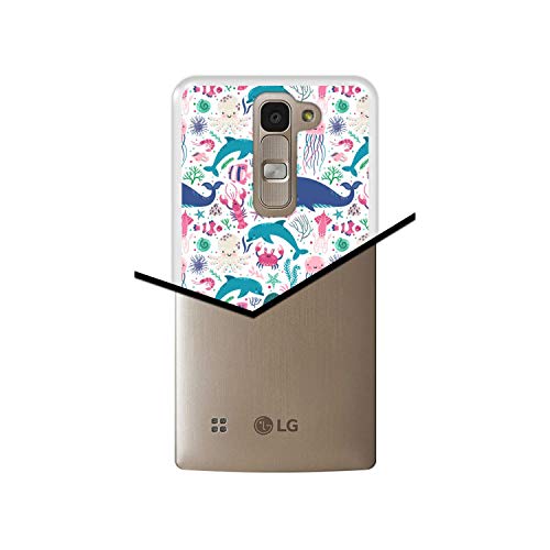 Hapdey Funda Transparente para [ LG G4 Mini - G4c - Magna ] diseño [ Animales subacuáticos, Algas y corales ] Carcasa Silicona Flexible TPU