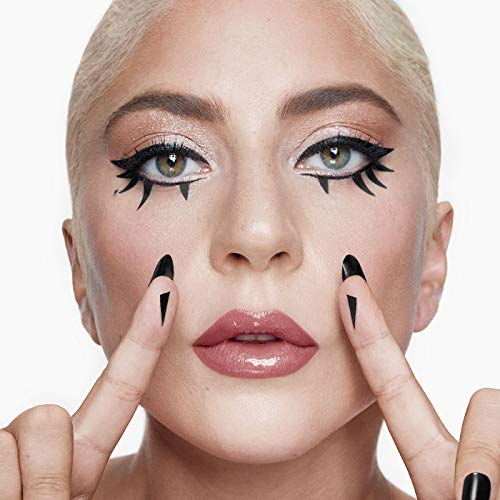 HAUS LABORATORIES By Lady Gaga: EYE ARMOR KIT | Delineador De Ojos Negro Líquido Y Punta De Fieltro Preciso Y Flexible, Y Pegatinas De Punta De Ala, Para Un Look Con Alas De Larga Duración