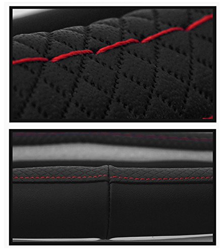 HCMAX Microfibra Suave Funda para Volante Cubierta del Volante del Vehículo Confortable Protector del Volante del Coche Universal Diámetro 38cm (15")