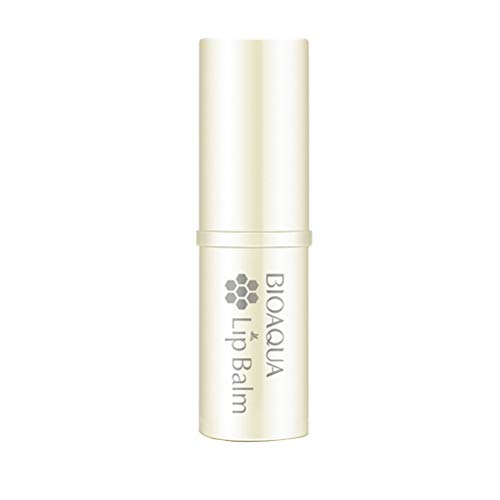 Healifty Bálsamo de labios hidratante natural, 4 g, para mujer, cuidado suave