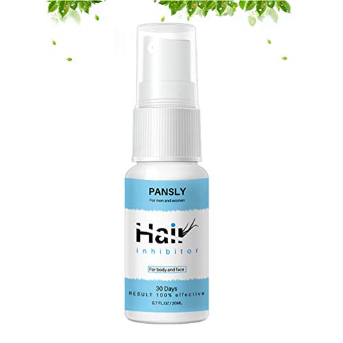 Healifty spray inhibidor del vello inhibidor del vello inhibidor y reductor del vello para detener el crecimiento del vello para el brazo axilas piernas spray depilatorio