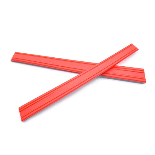 HKUCO Rojo/Azul/Negro Juego de patas de silicona de repuesto para Oakley Crosslink Pitch Gafas de sol Kit de goma