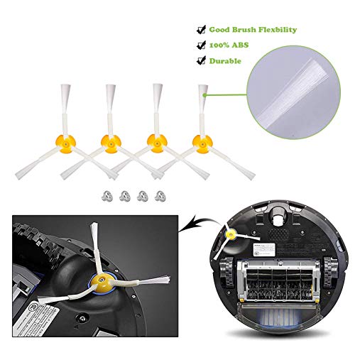 HoHome Accesorios para iRobot Roomba Serie 600, Roomba Cepillos Repuestos para 600 605 610 615 616 620 621 625 630 635 640 650 660 665 670 671 676 680 681 690 691 695 - un Conjunto de 15