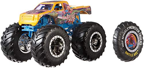 Hot Wheels Monster Trucks 1:64, modelso surtidos, coches de juguetes para niños + 3 años (Mattel FYJ44)