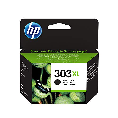 HP 303XL T6N04AE - Cartucho de tinta Original de alto rendimiento, negro, compatible con impresoras de inyección de tinta HP Tango,Tango X, HP Envy 6220, 6230, 6232, 6234, 7130, 7134, 7830