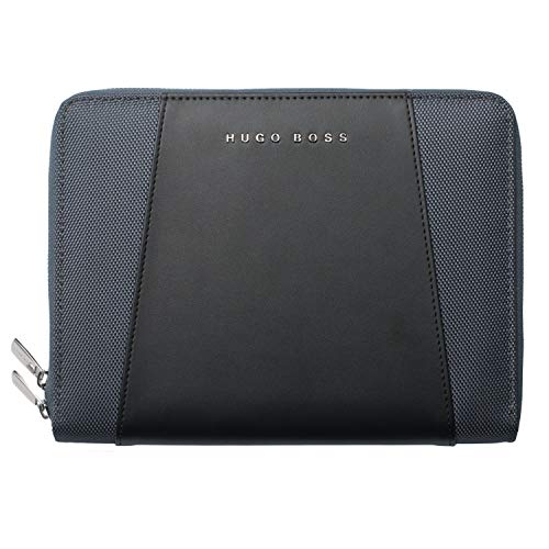 Hugo Boss htm602h Conferencia carpeta A5 Keystone Antracita Gris