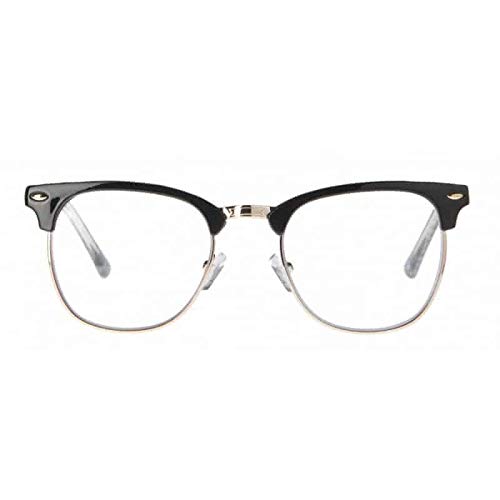 Icon Eyewear Club Negro y dorado. S