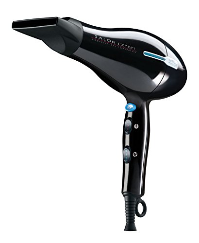 Imetec Salon Expert P2 2000 Secador de pelo profesional, 2000 W, 8 combinaciones de aire y temperatura, golpe de aire frío, boquilla estrecha