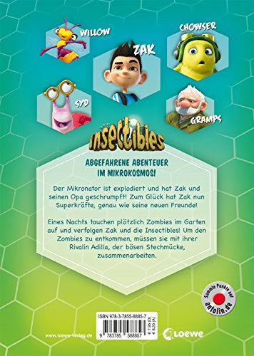 Insectibles - Angriff der Insekten-Zombies: Text von Nadja Fendrich und Ann-Kathrin Heger