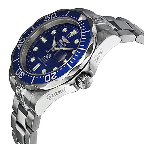 Invicta 3045 Pro Diver Reloj para Hombre acero inoxidable Automático Esfera azul