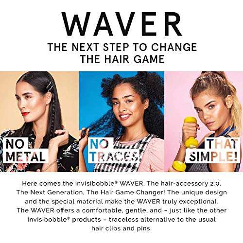 Invisibobble Invisibobble Waver #Pretty Dark, Pack de 3 unidades