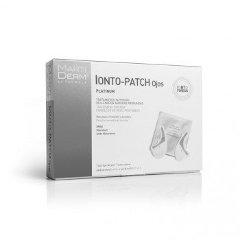 Ionto Patch Martiderm Tratamiento Intensivo Contorno de Ojos 4 sobres x 2 parches + gel 4 ml