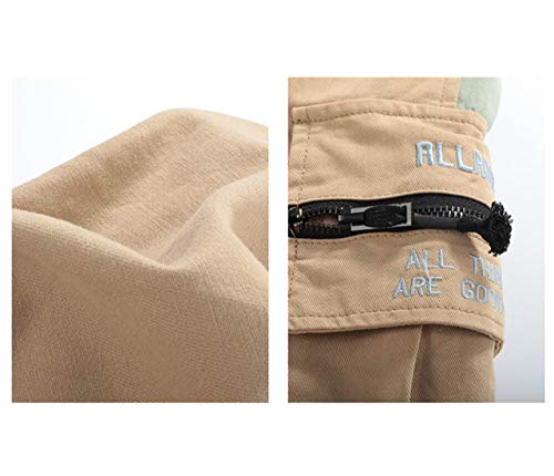 Irypulse Pantalones de Carga Hombre Chino Casual Deportivos, Pantalón Cargo Moda Callejera Urbana para Adolescentes, Jóvenes y Niños, Pantalone de Trabajo Recto Holgado - Diseño Original