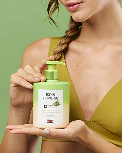 ISDIN BodySenses Loción Corporal, Gama Revitalizante con Te Matcha, Hidrata tu piel de sensaciones - 500ml