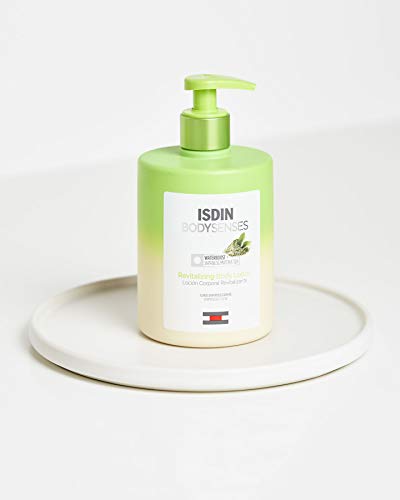 ISDIN BodySenses Loción Corporal, Gama Revitalizante con Te Matcha, Hidrata tu piel de sensaciones - 500ml