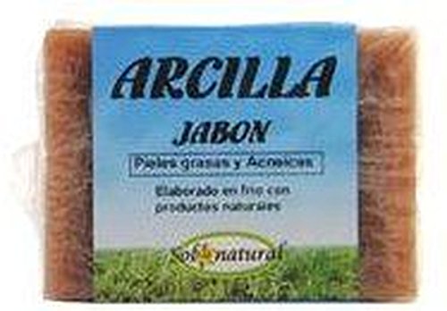 Jabón Pastilla Arcilla Acné de Solnatural