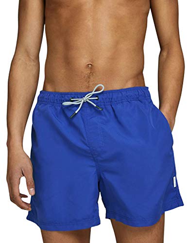 Jack & Jones JJIARUBA JJSWIM Shorts AKM STS Bañador para Hombre, Surf The Web, L