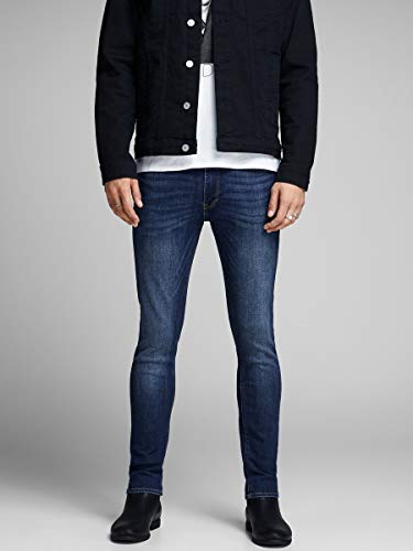 JACK & JONES Jjiliam Jjoriginal Am 014 Lid Noos, Jeans Hombre, Azul (Blue Denim), W33/L30 (Talla del fabricante: 33)