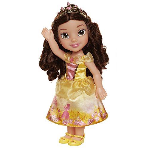 Jakks Pacific Princesa Disney La Bella y la Bestia Muñeca Toddler 35cm, Multicolor, 35 cm (Glop Games 78847-11L-6)