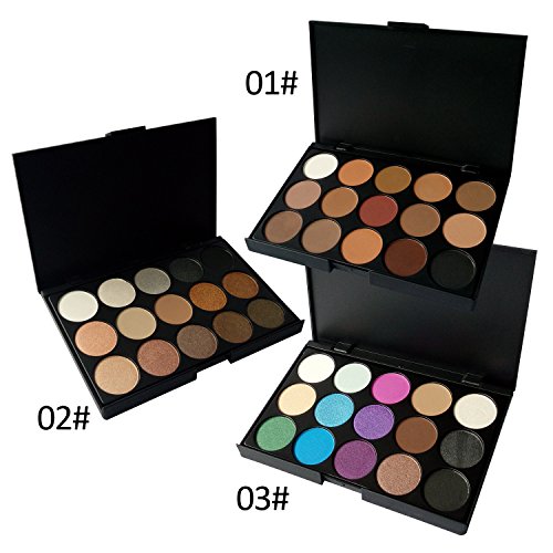 JasCherry Paleta de Sombras de Ojos 15 Colores