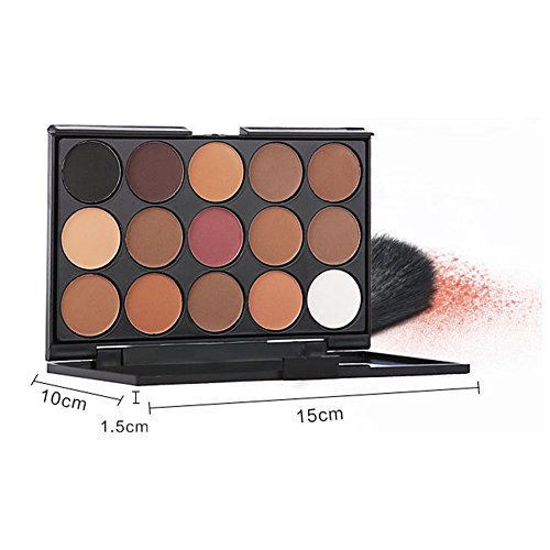 JasCherry Paleta de Sombras de Ojos 15 Colores